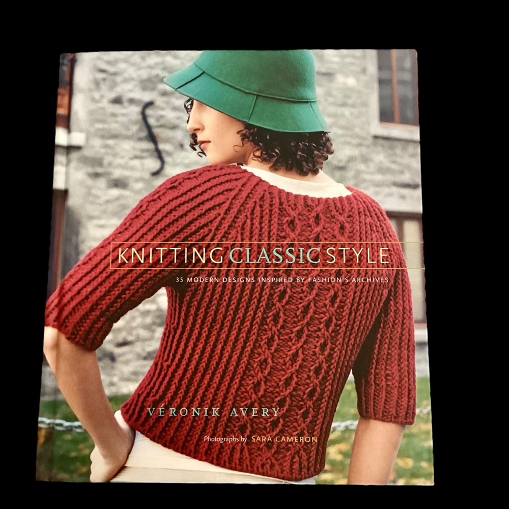 Knitting Style: 35 Modern Designs by Veronique Avery Book Manual Patterns